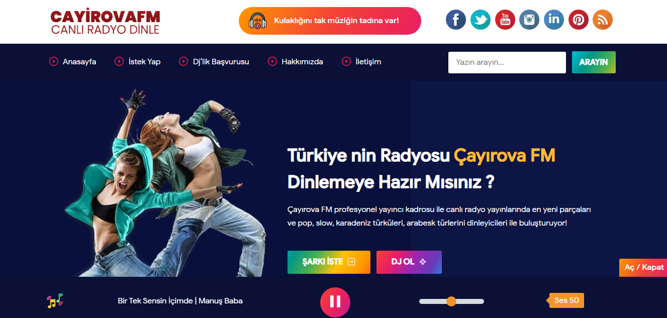 ÇAYIROVA FM MOBİL RADYO DİNLE